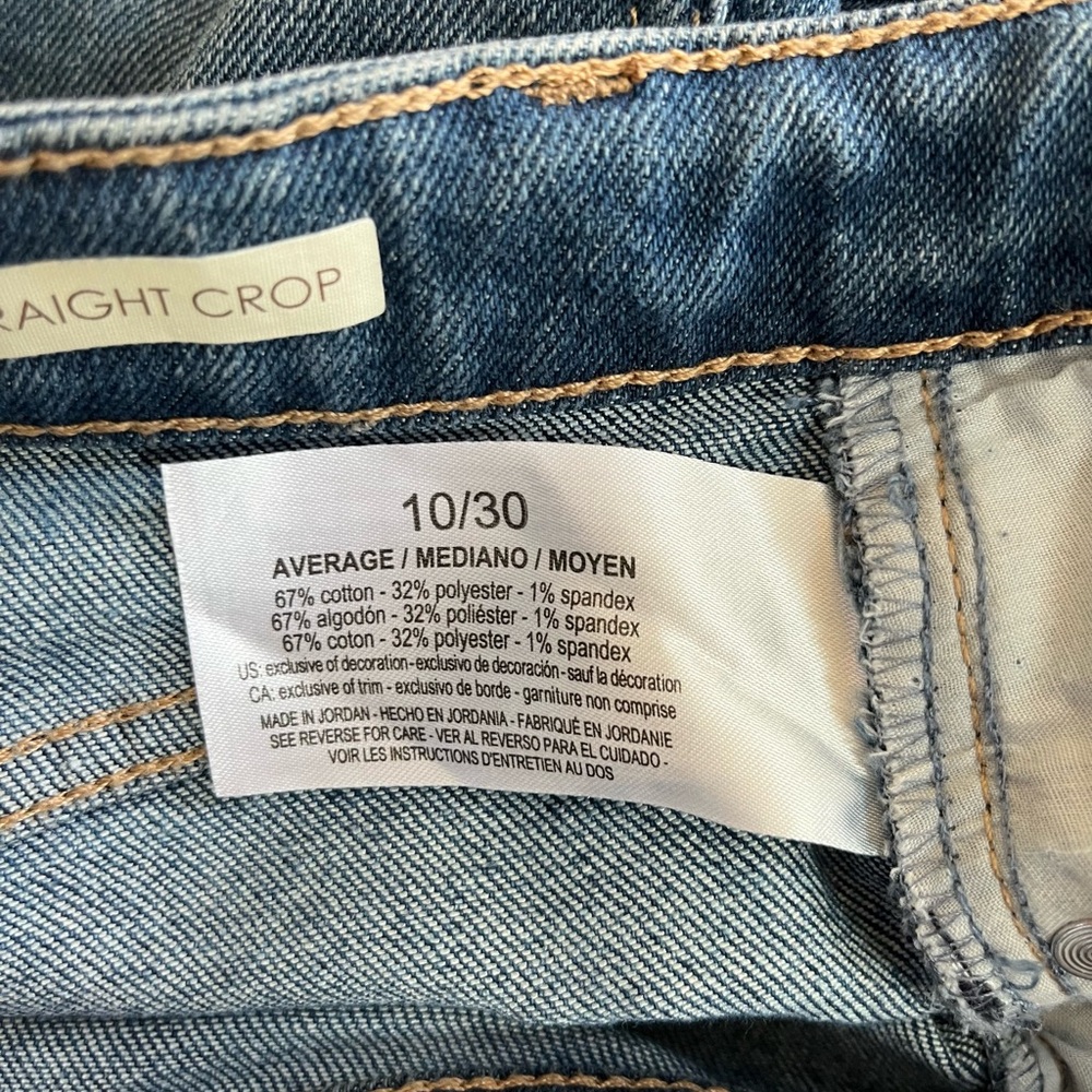 High Rise Straight Crop jeans - Picture 11 of 15